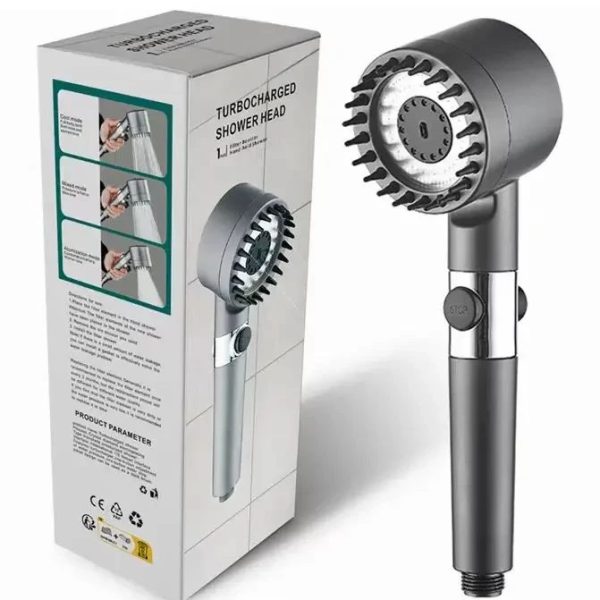 Cabeça de chuveiro Turbo de alta pressão