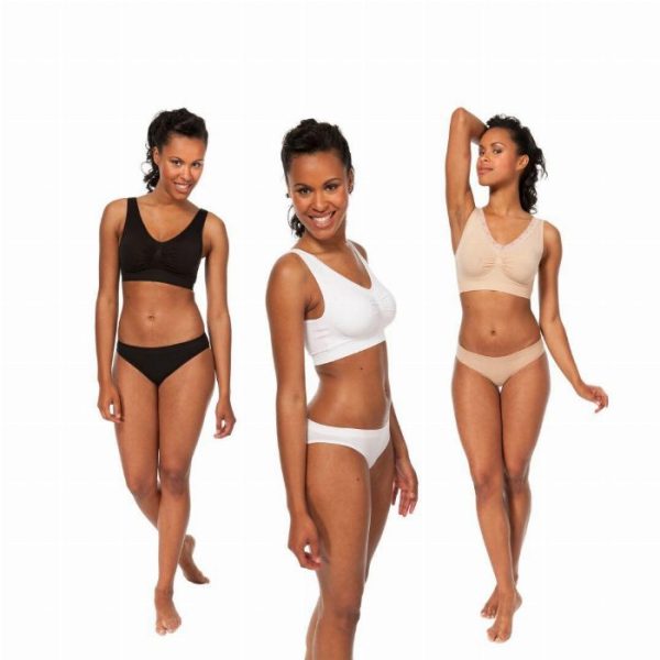 Conjunto de 3 soutiens Comfortisse sem costuras