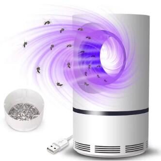 Lâmpada antimosquito UV com ventilador de sucção USB