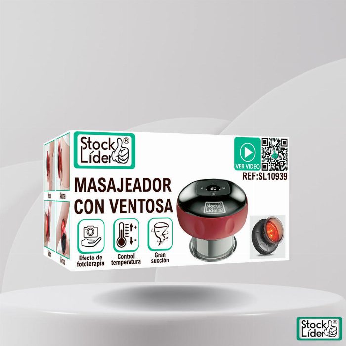 Masajeador con ventosa