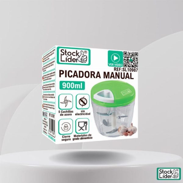 Picadora manual