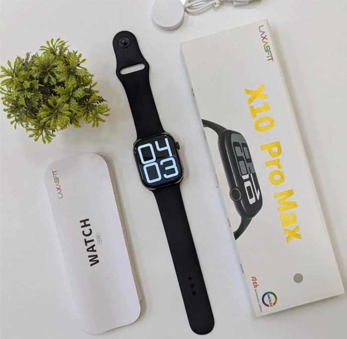 Smartwatch X10 Pro Max com funções inteligentes