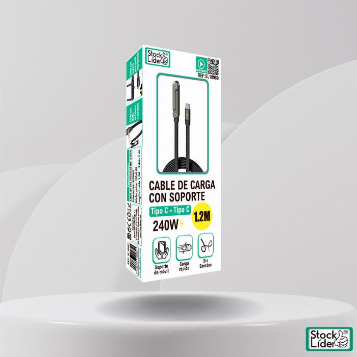 Cabo de carga com suporte