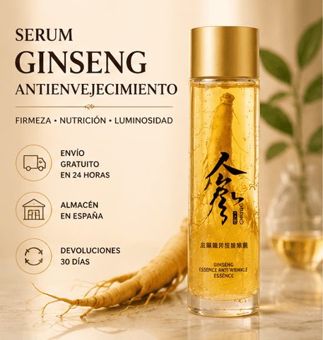 Sérum ginseng antienvelhecimento