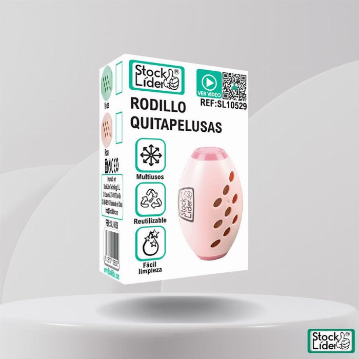 Rolo tira-pelusas reutilizável