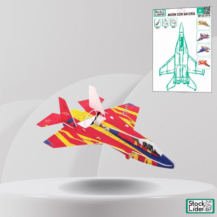 Aeronave com bateria