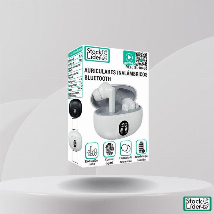Auscultadores sem fios bluetooth