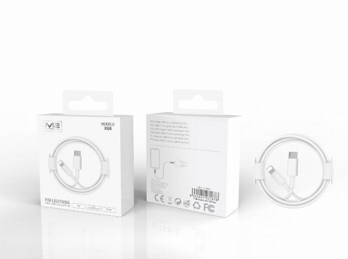 Cabo USB-C para Lightning 30W 100cm