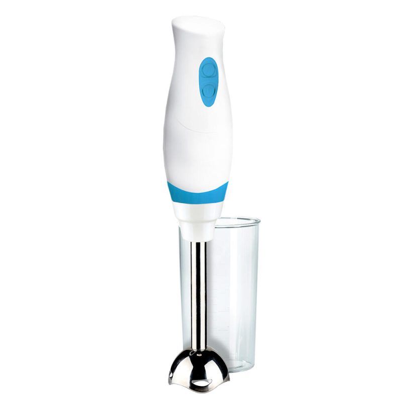 Handmetheader 300W 2 Velocidades De Aço Inoxidável 4-Sheet Blade Inclui Vidro