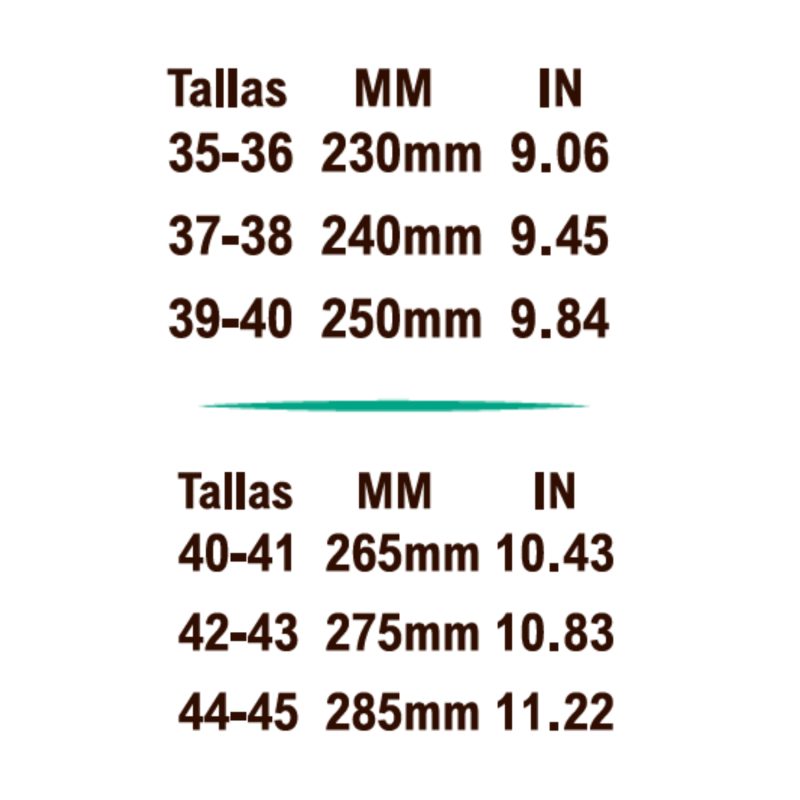Palmilhas recortáveis