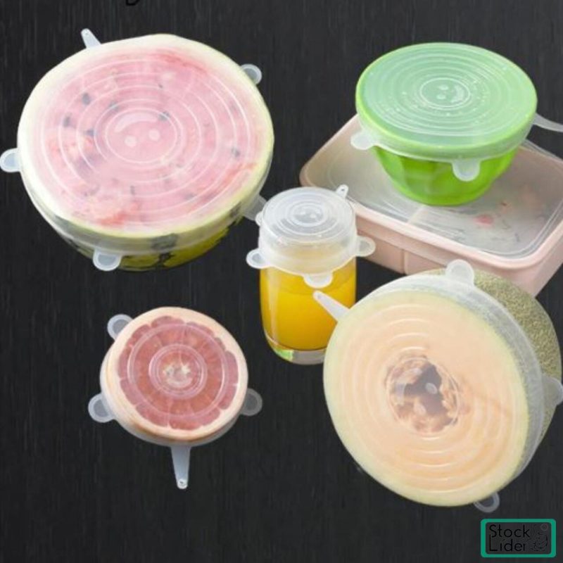 Tampa de silicone multiusos