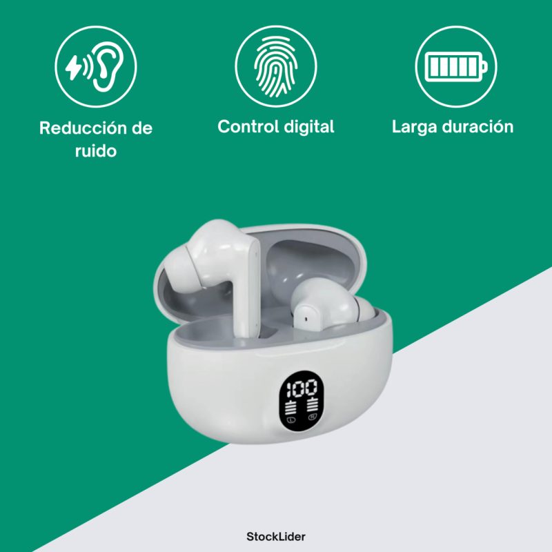 Auscultadores sem fios bluetooth