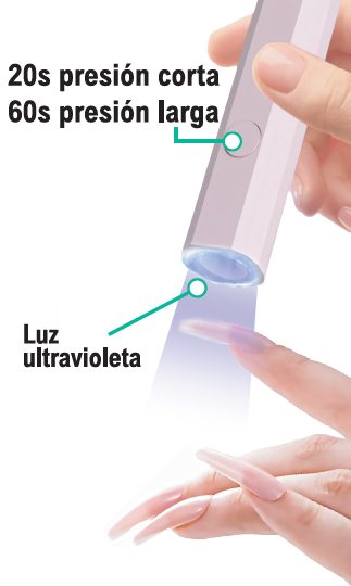 Secador de unhas UV portátil