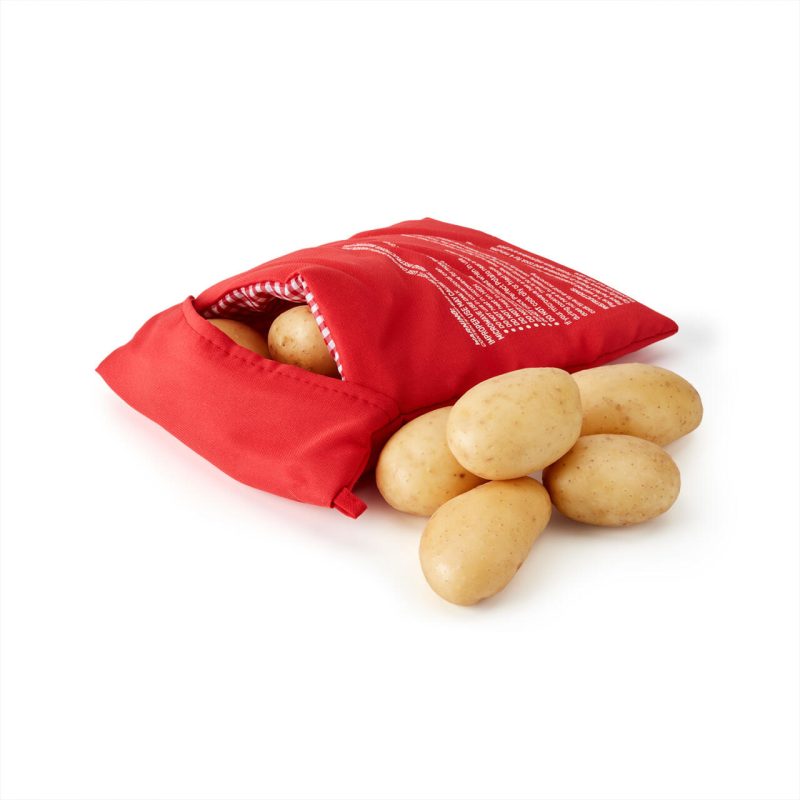 Pack de 3 sacos para assar batatas no micro-ondas