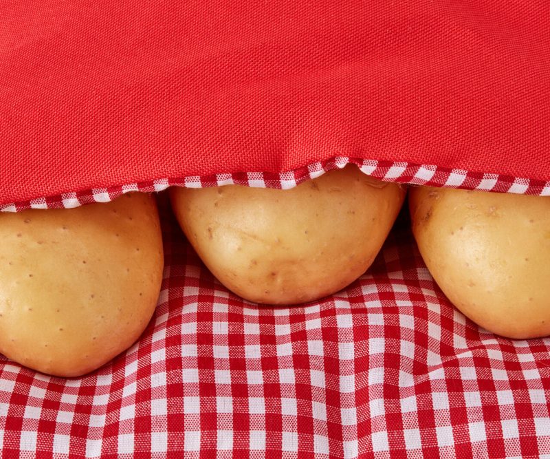 Pack de 3 sacos para assar batatas no micro-ondas