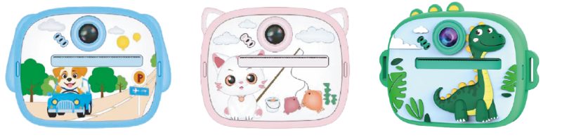 Câmera infantil com impressora térmica