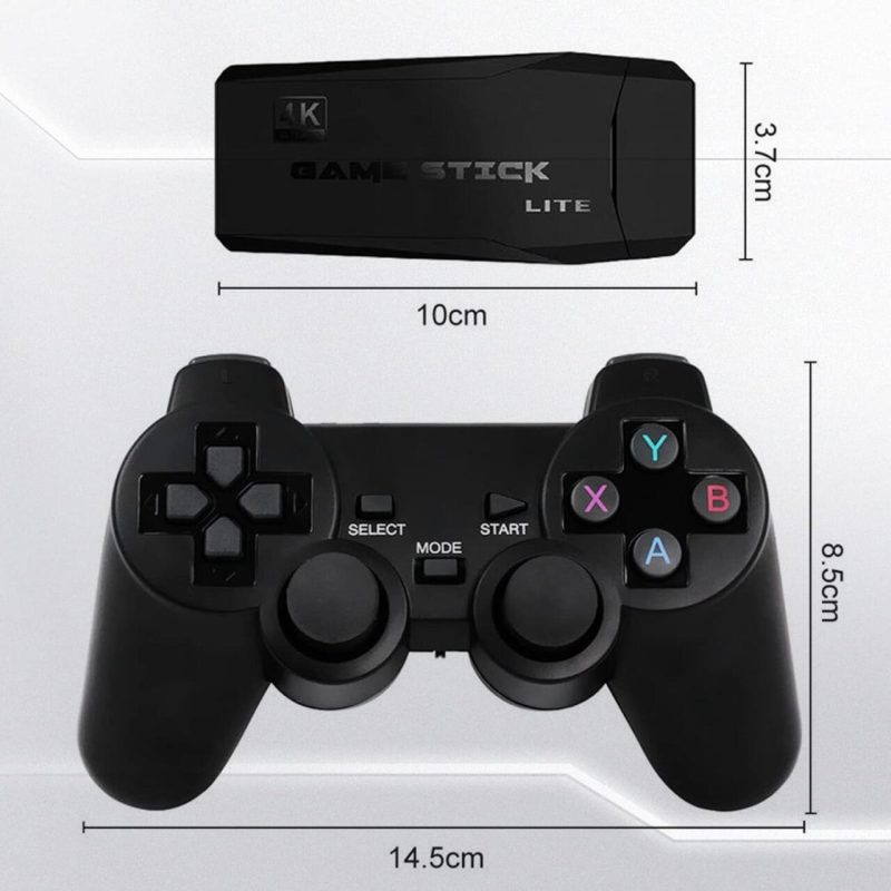 Console jogo 4k ultra hd jogo stick