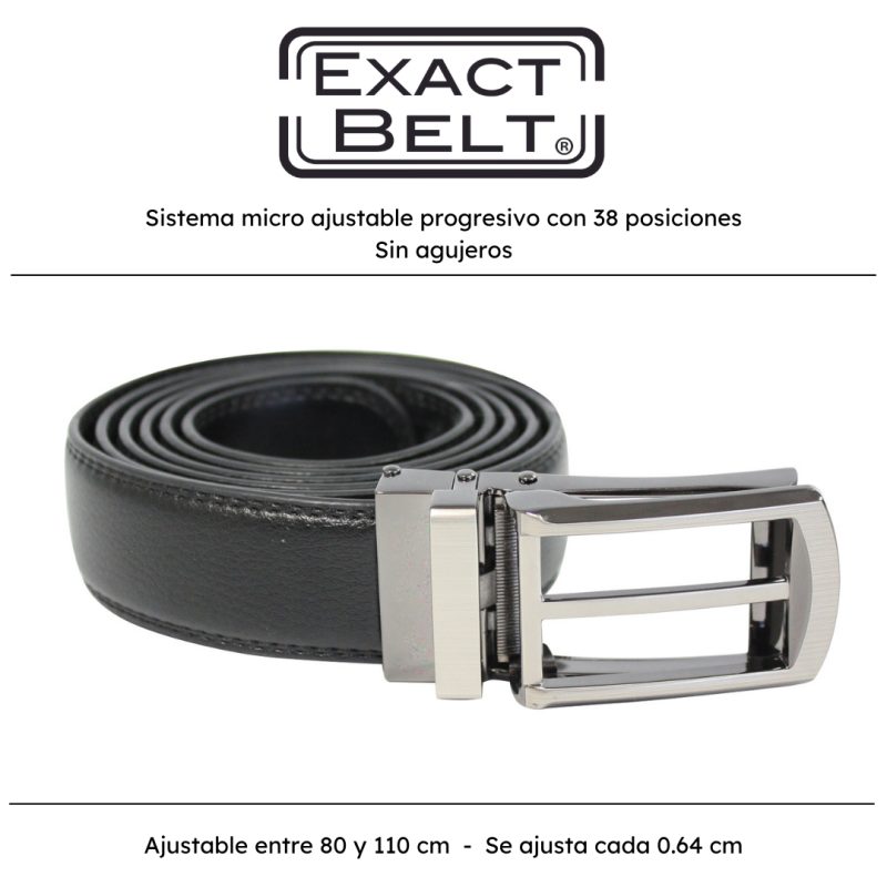 Cinto ajustável com fivela elegante