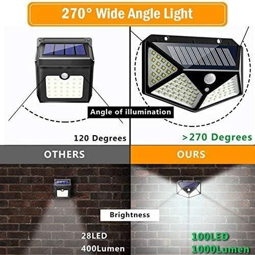 Candeeiro solar 100 LED