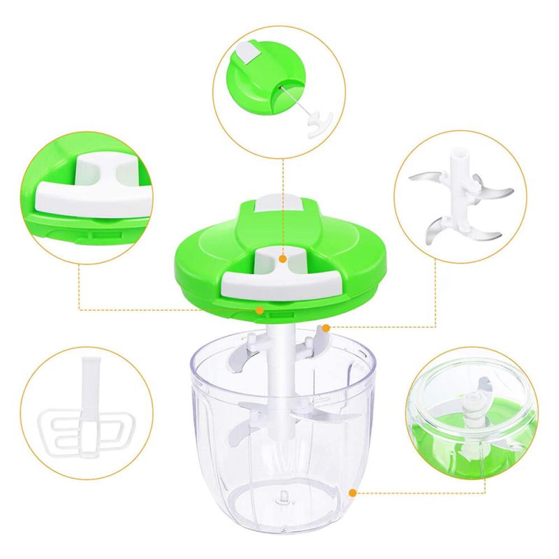 Mini Chef picadora manual 900 ml