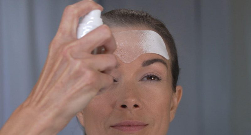 Tratamento facial anti-idade com colagénio e ácido hialurónico