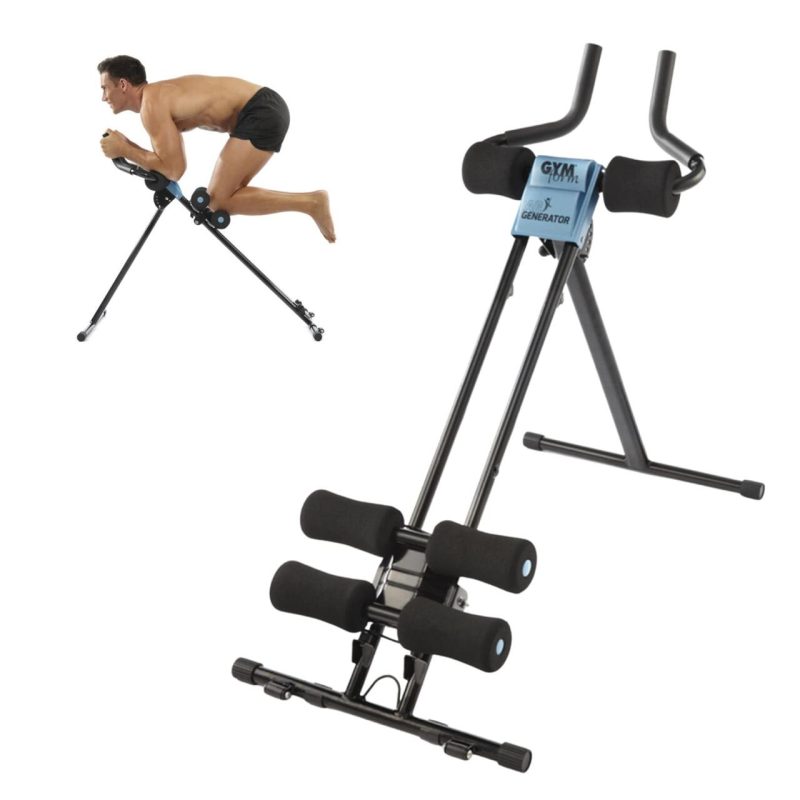 Máquina de cardio e tonificação muscular