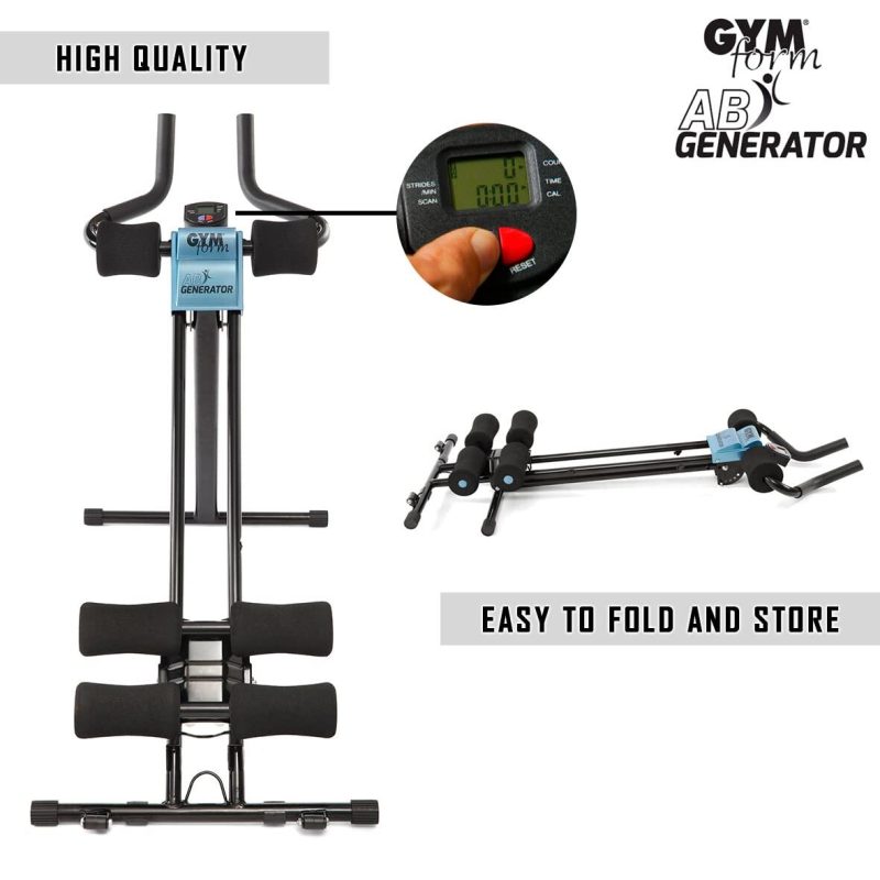 Máquina de cardio e tonificação muscular