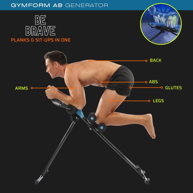 Máquina de cardio e tonificação muscular