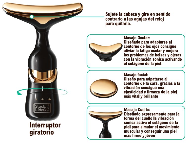 Massajador facial