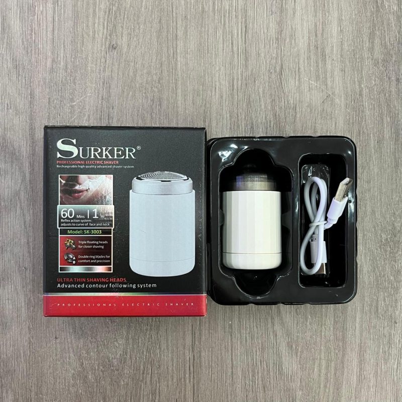 Máquina de barbear SK-3003 recarregável