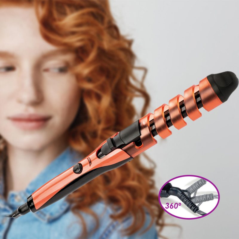 Pack de alisador e modelador de cabelo em cerâmica