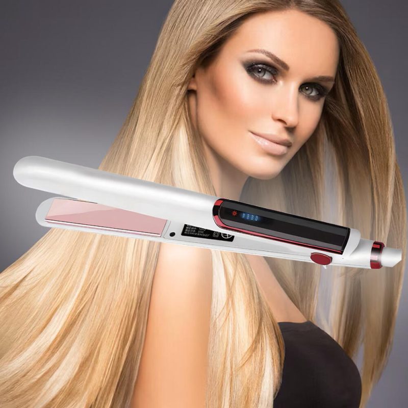 Pack de alisador e modelador de cabelo em cerâmica