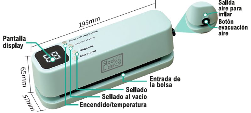 Seladora multifunções