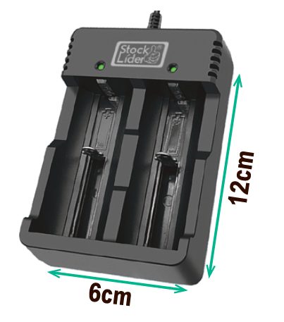 Carregador para pilhas 3.7 V