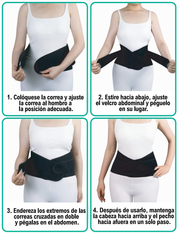 Cinta lombar ajustável