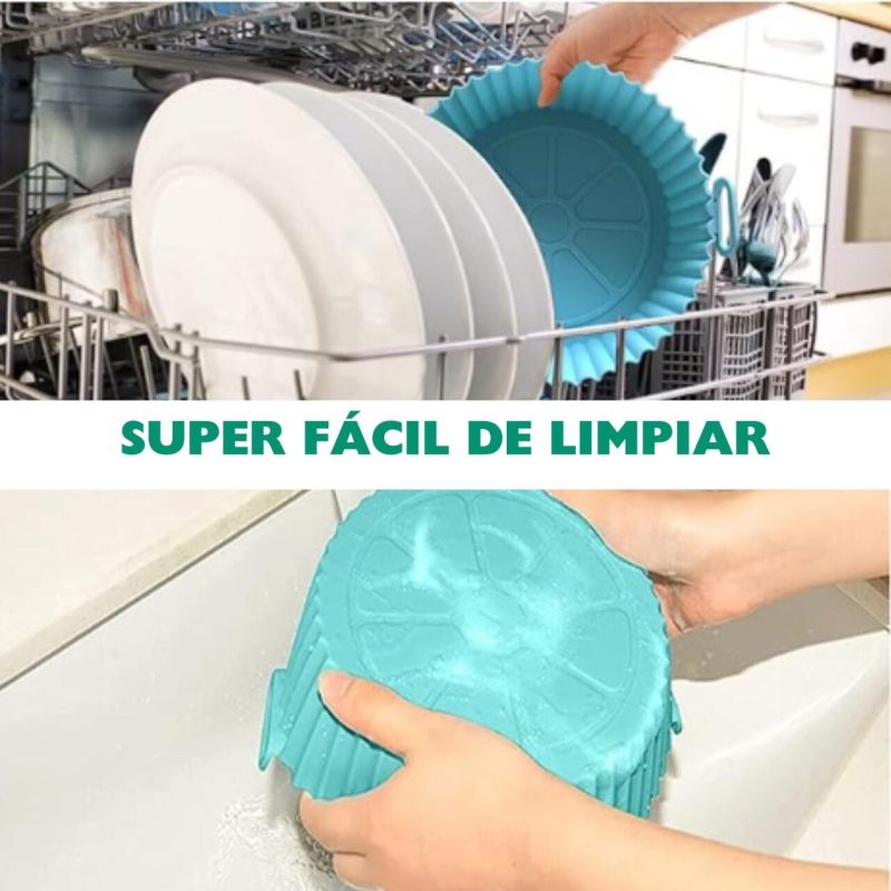 Bandeja de silicone para fritadeira de ar