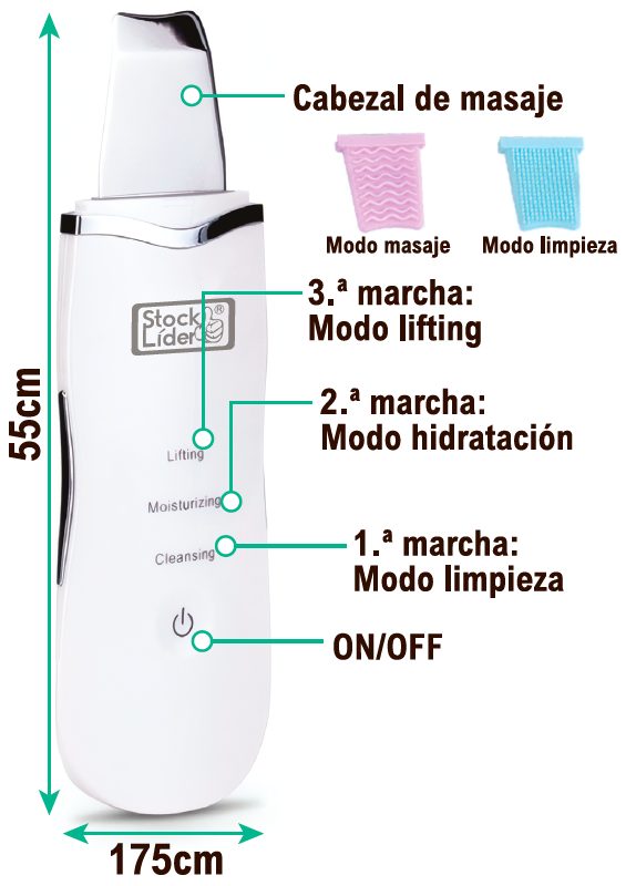 Limpeza facial ultrassónica
