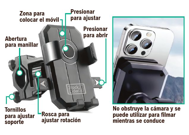 Suporte de bicicleta móvel