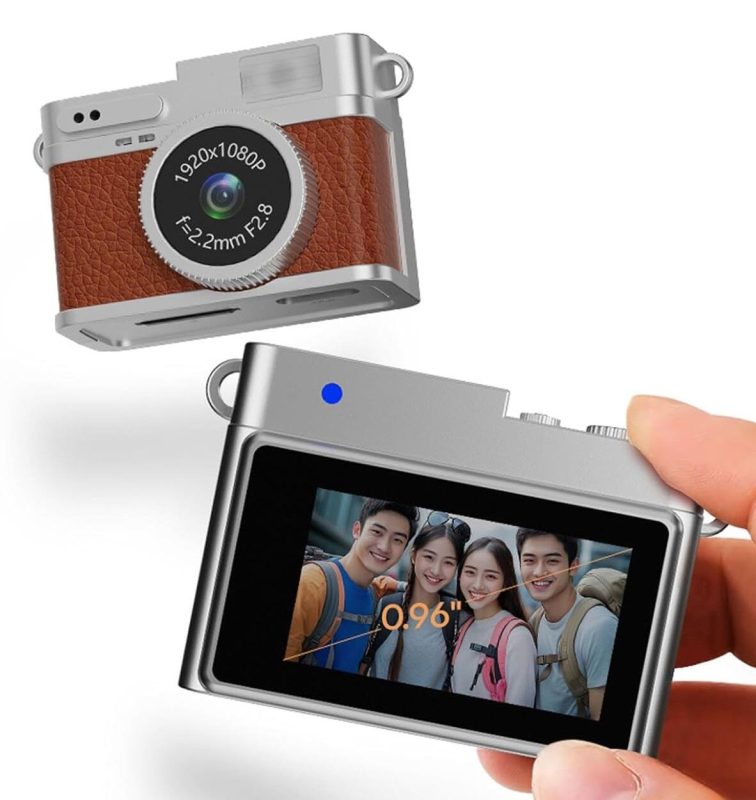 Mini câmara compacta HD 720p