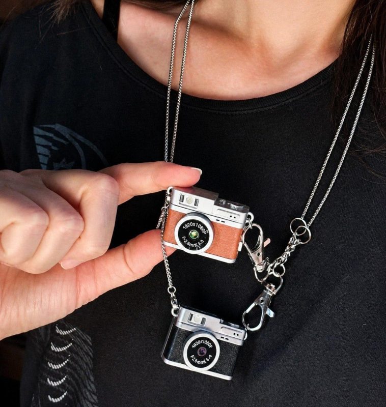 Mini câmara compacta HD 720p