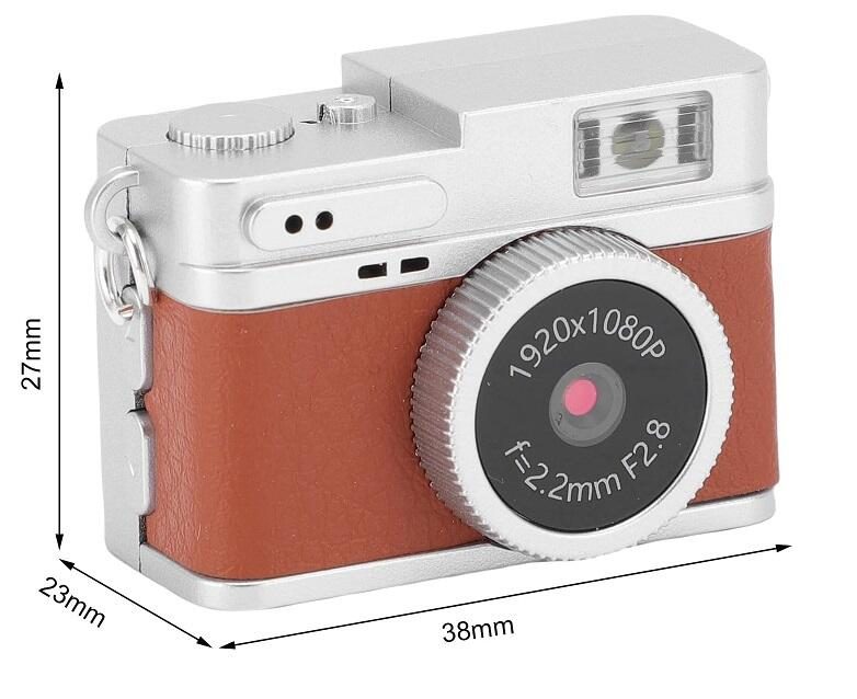Mini câmara compacta HD 720p