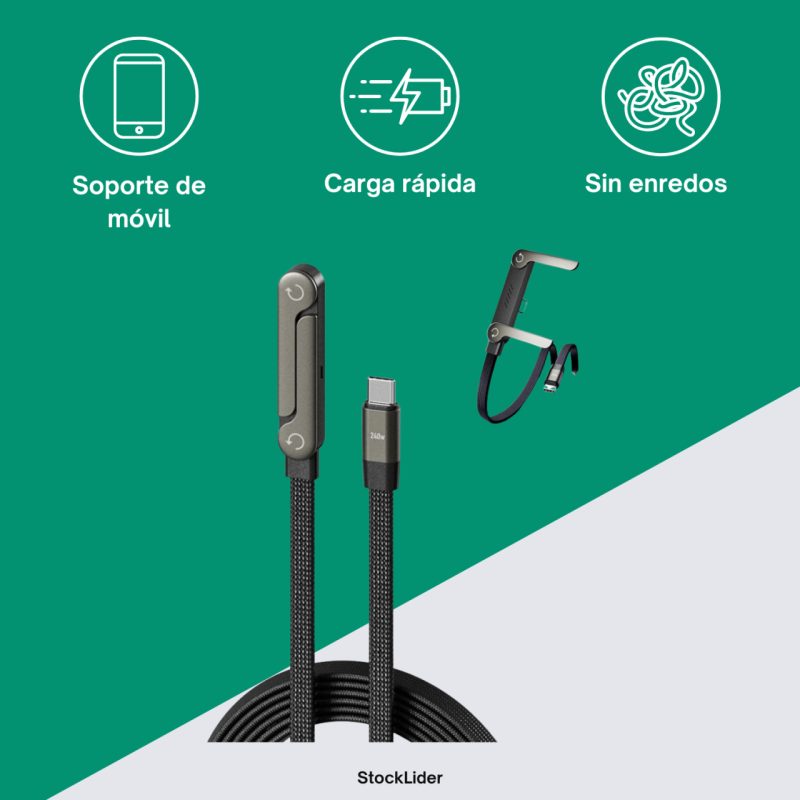 Cabo de carga com suporte