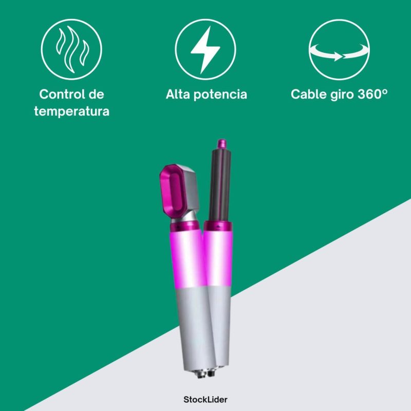 Secador 5 em 1 para cabelo