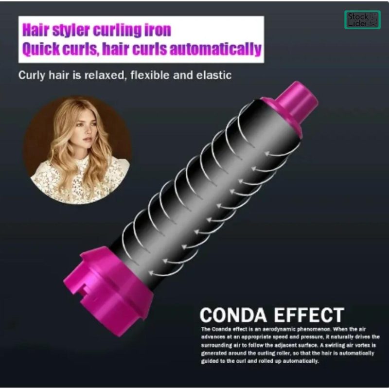 Secador 5 em 1 para cabelo