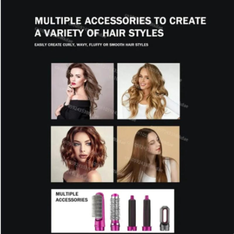 Secador 5 em 1 para cabelo