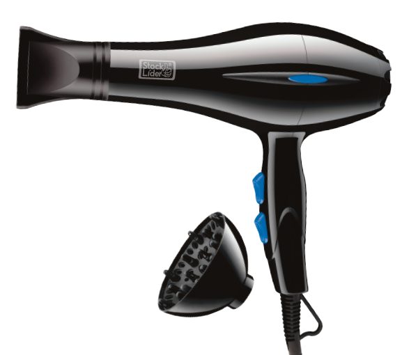 Secador de pelo con difusor