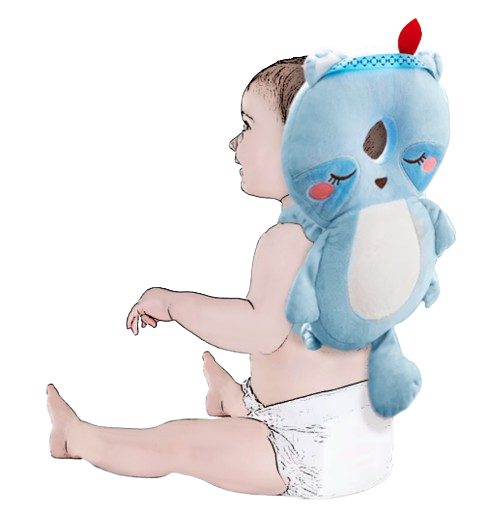 Travesseiro anti-choque para bebés