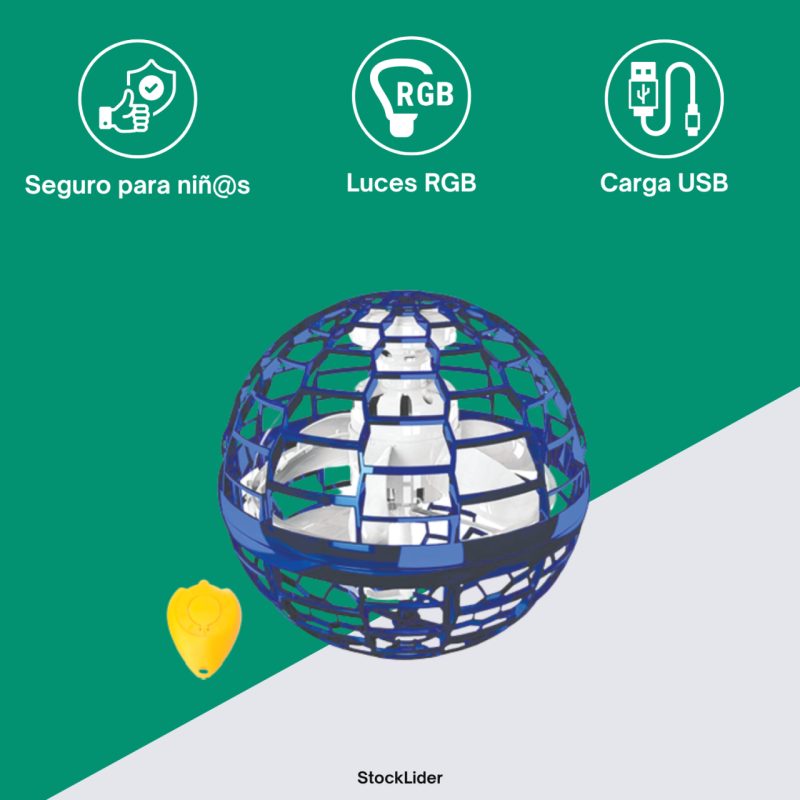 Bola voadora com controlo