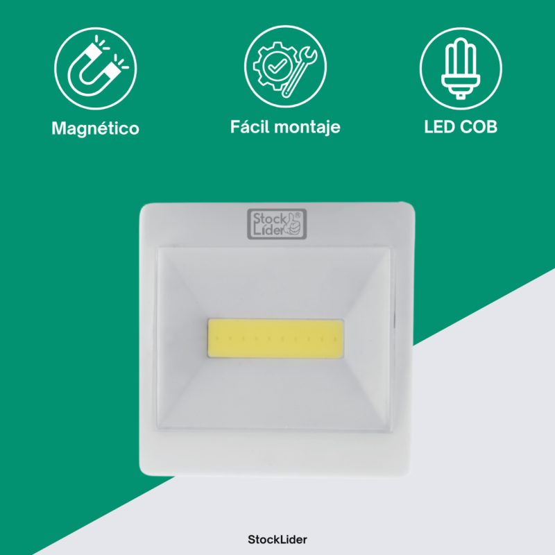 Candeeiro COB 3W 200Lm