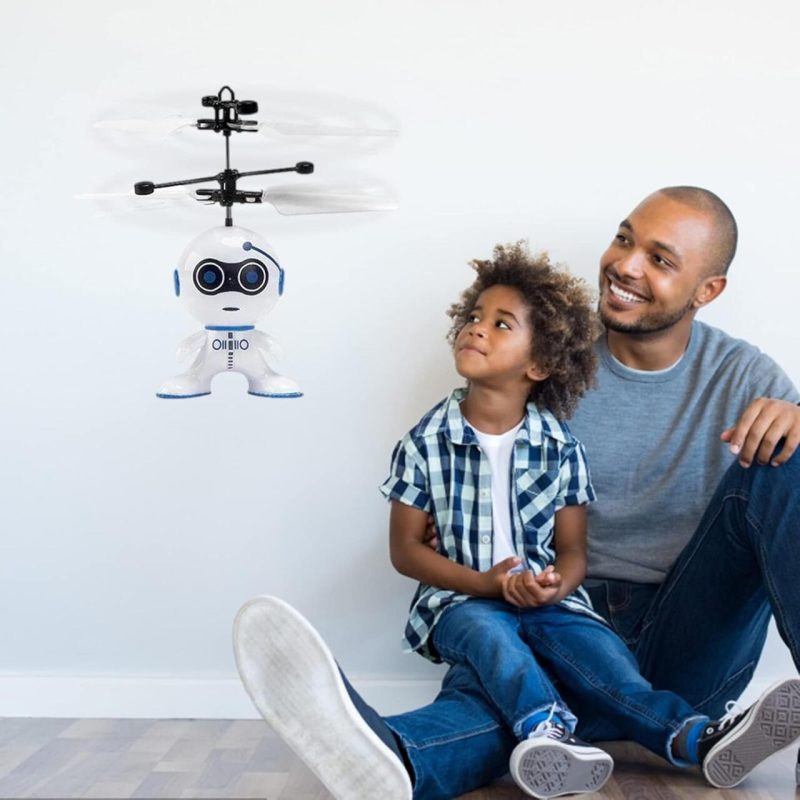 Robô voador com sensor de indução